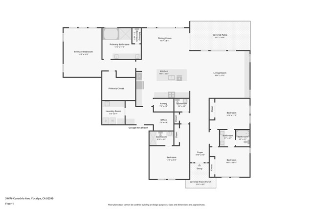Detail Gallery Image 44 of 44 For 34676 Conadria Ave, Yucaipa,  CA 92399 - 4 Beds | 3/1 Baths