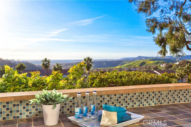 Your new backyard has views of the Pacific Ocean, Catalina Island, Dana Point Harbor, city lights and hills.