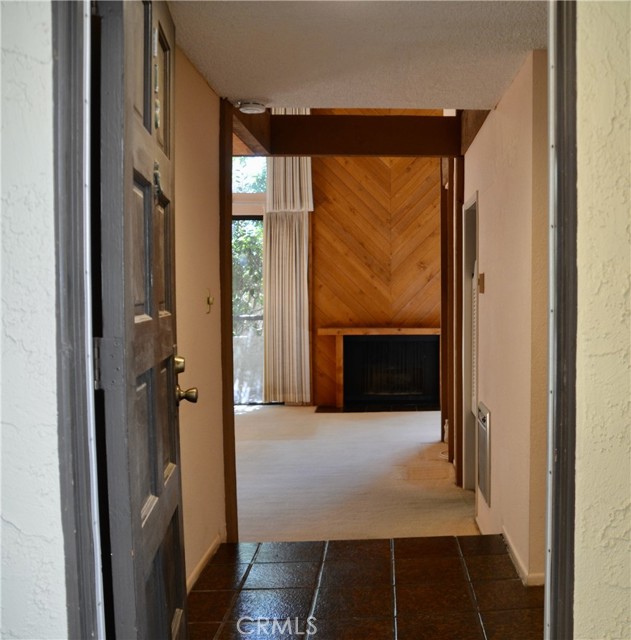 View from front entry.