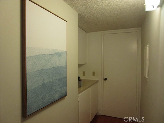 Linen closets off the hallway