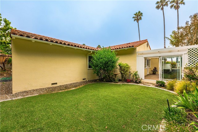 Rear Yard with Artificial Turf