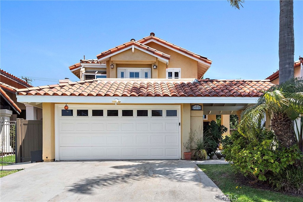 Welcome to your dream home at 34550 Calle Naranja in beautiful Dana Point, CA. This stunning 3-bed, 3-bath residence spans 2,000 square feet and is set on a lush 5,850 square foot lot. With its cool, coastal vibes and artistic flair, this home perfectly captures the essence of coastal living. On the main level, discover an exquisite open floor plan that seamlessly blends a spacious living room, an elegant dining area, and an inviting eat-in kitchen—perfect for both entertaining and family gatherings. This level also features a versatile bedroom / home office, complemented by a bathroom with a walk-in shower. The kitchen features quartz countertops and cabinetry with hand-forged pulls from Israel. An espresso machine from an Italian restaurant is bound to impress your guests. Modern appliances include a new refrigerator and microwave, along with a wine fridge and a striking Italian glass light fixture, add a touch of sophistication. On the second floor, the design prioritizes comfort and privacy as both bedrooms offer ensuite bathrooms. The primary suite is a sanctuary of luxury, featuring a walk-in closet and a bathroom equipped with dual vanities and a spacious walk-in shower. But wait ’til you are on the balcony that offers a peekaboo ocean view. Have a glass of wine in the evening and enjoy the refreshing ocean breeze. For outdoor culinary enthusiasts, the backyard will be completely irresistible with its fruiting trees ( including lemon, lime, guava, persimmon, pomegranate, mango, and peach), a gas connection for easy grilling and ample space for a large table to host your friends and family for alfresco dining. The lush landscaping is maintained by an automated sprinkler system. The picturesque shed with a window can be used for storage or office. Additional features include hardy engineered wood flooring, new Milgard windows, and a whole house filtration system with reverse osmosis. Perfectly positioned just a mile from the ocean and 3 miles from the Dana Point Harbor and the lively Lantern District with its array of shopping and dining options, this home offers the perfect mix of comfort and convenience. Enjoy quick access to the 5 freeway along with grocery stores & shops in Capo Beach, everything you need is right at your doorstep.
