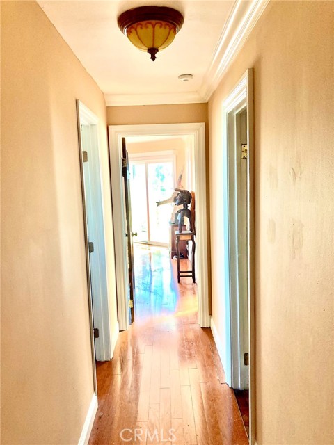 Hallway to the Master Bedroom.