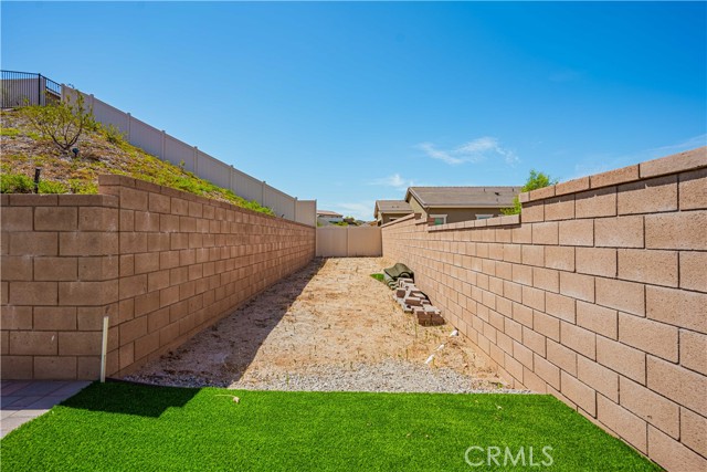 You still have more back yard to place a jacuzzi, BBQ island, golf, dog run or whatever you chose to do with this extra back yard space.