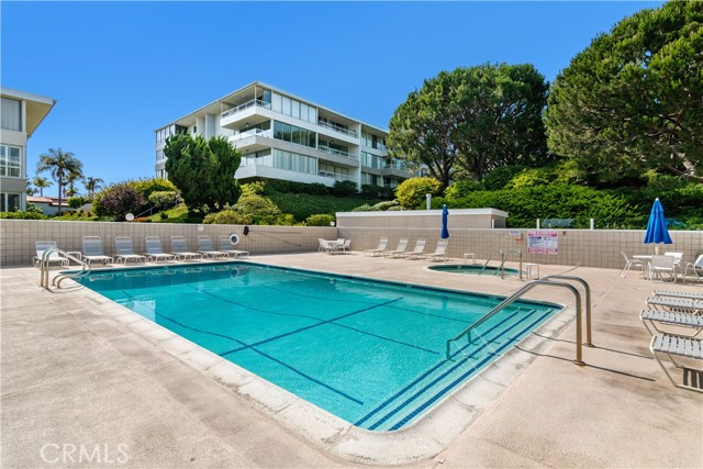 Smaller resort pool