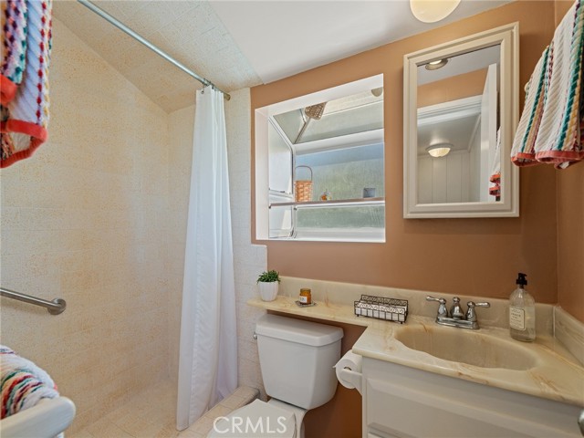 Upstairs primary 3/4 bath Upstairs primary 3/4 bath