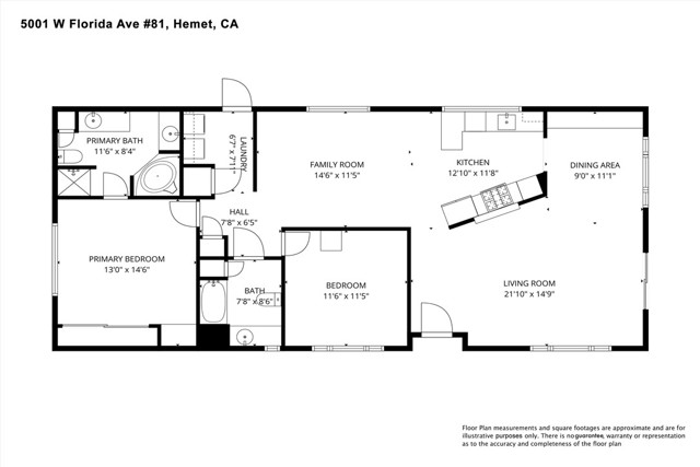 Detail Gallery Image 41 of 41 For 5001 W Florida Ave #81,  Hemet,  CA 92545 - 2 Beds | 2 Baths