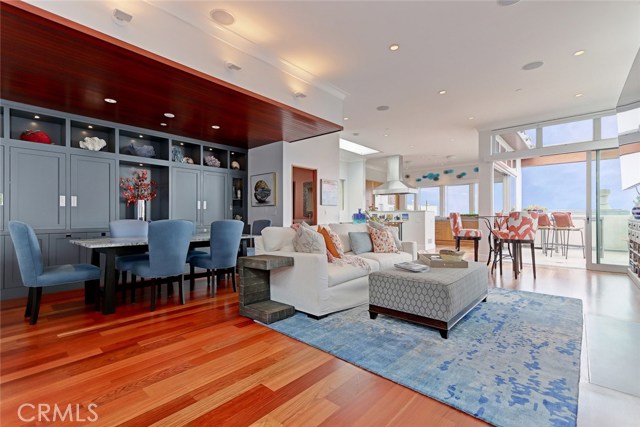 Formal Dining Area and Custom Built-Ins