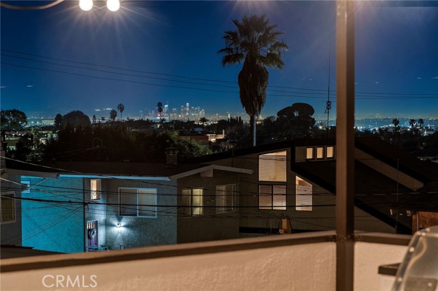 city lights view