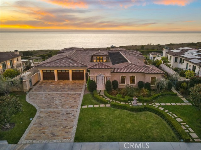 Large Driveway with 5 car garage