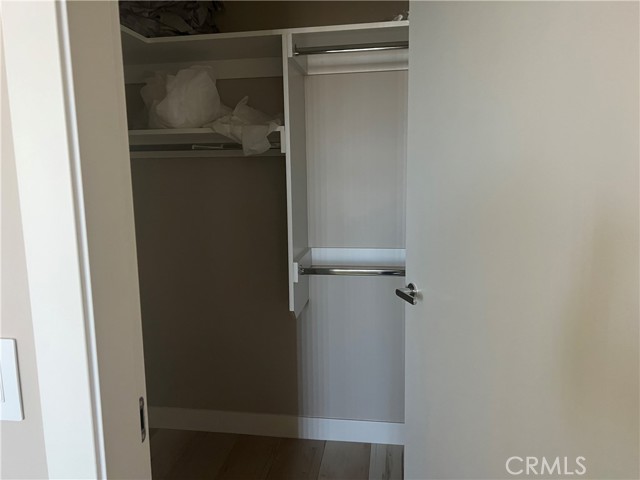 closet in bedroom