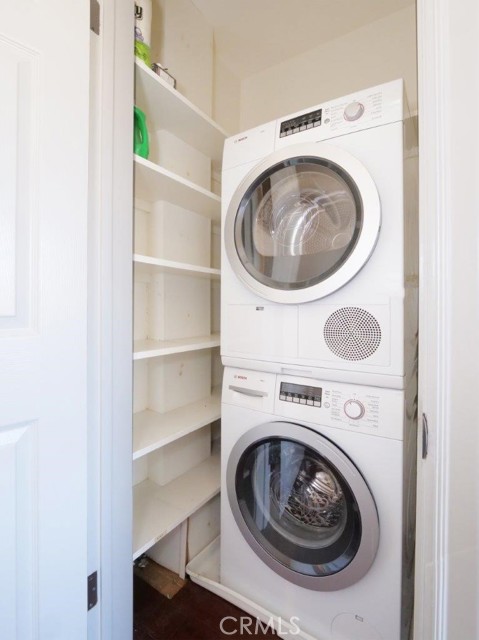 Second laundry inside the home