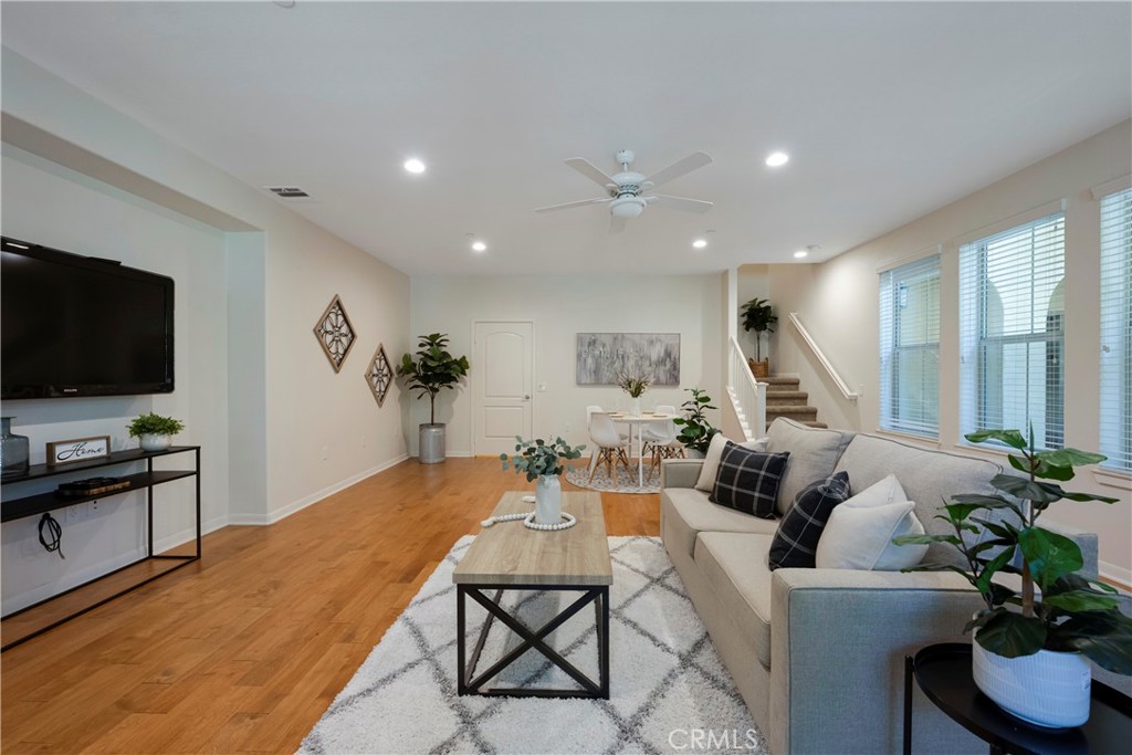 Real Hardwood Flooring, LED Recessed Lighting, Ceiling Fan, and Dual Paned Windows are just a few of the upgrades in the home!