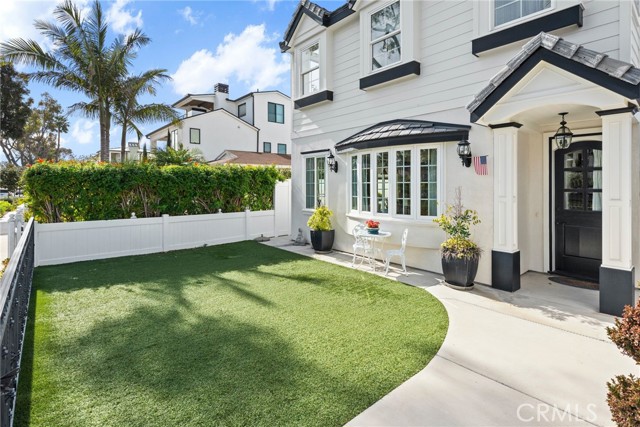 613 Poppy Avenue Corona del Mar, California NEWER DUPLEX. Two Homes on One lot. Front house built in 2017, rear house built in 2007. FRONT HOME consists of 3 bedrooms and 3 baths plus
4th bathroom in garage with shower. 1 tandem carport. Ground level entry and bedroom and bath on ground level. 2nd level 2 bedrooms, 2 baths
and laundry. 3rd level room with deck and some peek view of the ocean. Beautiful front and rear yards with artificial grass. Fire sprinkler system in
front unit only. Very private. Beautiful kitchen opens to rear yard. Living room and master bedroom have direct vent fireplaces. Central heat & AC.
1 car garage plus tandem carport. REAR HOME built in 2007 consists of 3 bedrooms and 2 baths 1 car attached garage and tandem carport. Gas
fireplaces in living room and master bedroom. Open living, dining and kitchen with 2 bedrooms on same level. Master bedroom 2nd level with
outside sitting area. Both homes have tile and carpet floors. Wood stairs, granite kitchens, spa tubs in master with jacuzzi jets plus shower, lots of
closets, Dutch front doors, tankless water heaters, AC units, sky lights, canned lighting, separate water, sewer, gas and electric meters for each
unit. Front unit has peek ocean view from upper deck plus city views. Possible condo conversion.