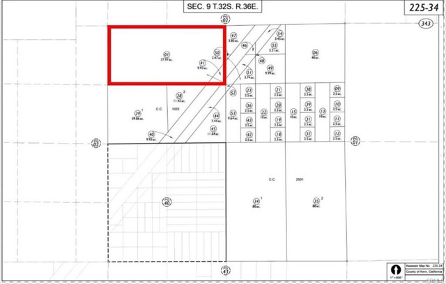 Detail Gallery Image 2 of 2 For 0 225-343-01, Mojave,  CA 93501 - – Beds | – Baths