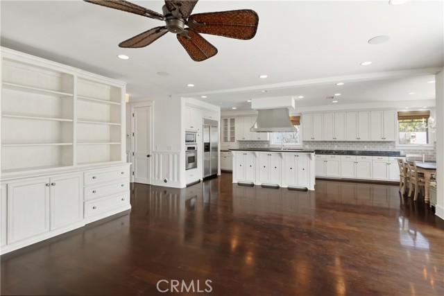 Family Room Looking at the Kitchen