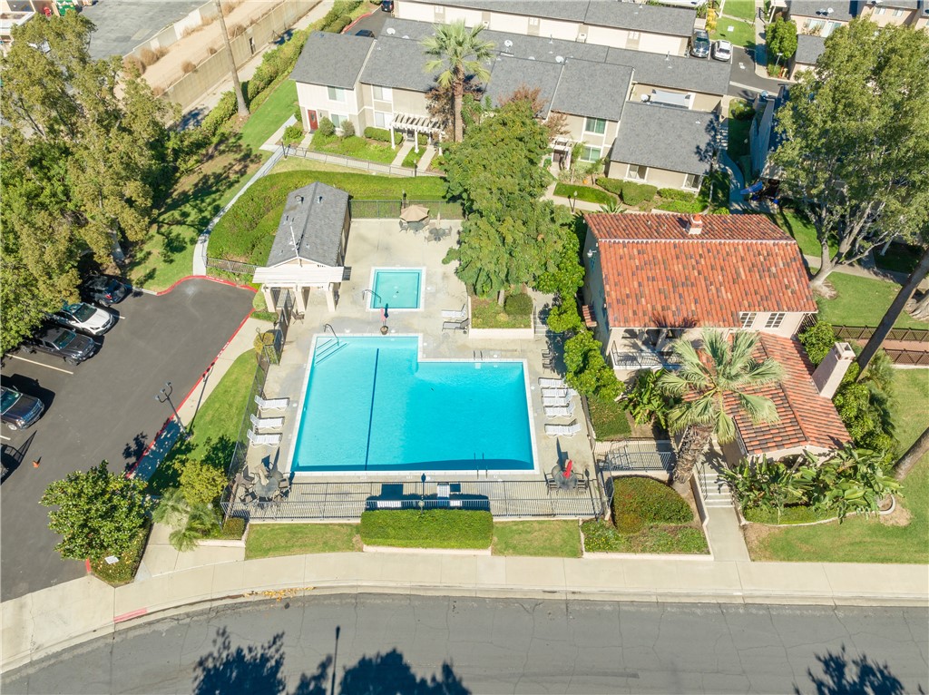 Pool from drone.