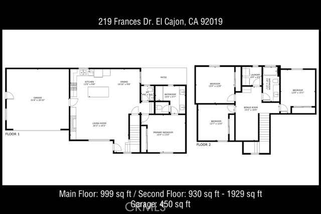 Detail Gallery Image 43 of 44 For 219 Frances Dr, El Cajon,  CA 92019 - 4 Beds | 2/1 Baths