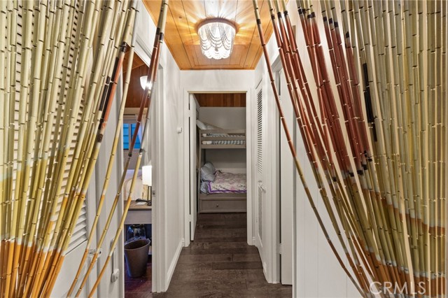 HALLWAY VIEW TO BEDROOMS AND BATH.