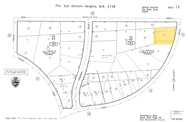 Detail Gallery Image 6 of 6 For 0 E 26th St, Upland,  CA 91784 - – Beds | – Baths