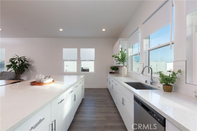 kitchen ample natural lighting
