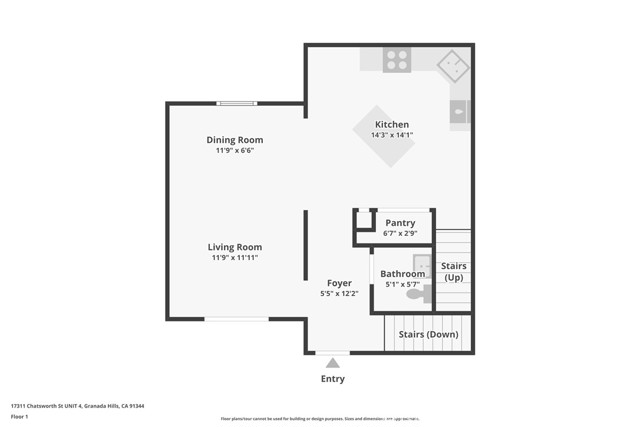 Detail Gallery Image 35 of 37 For 17311 Chatsworth St #4,  Granada Hills,  CA 91344 - 3 Beds | 2/1 Baths