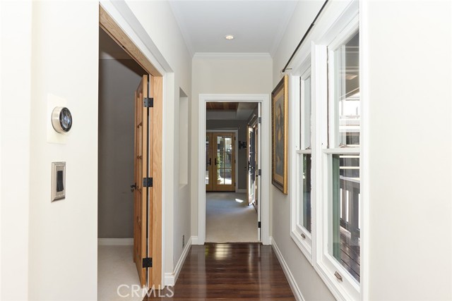 hallway to master suite