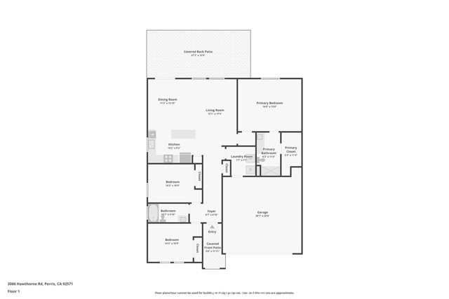 Detail Gallery Image 34 of 34 For 3086 Hawthorne Rd, Perris,  CA 92571 - 3 Beds | 2 Baths