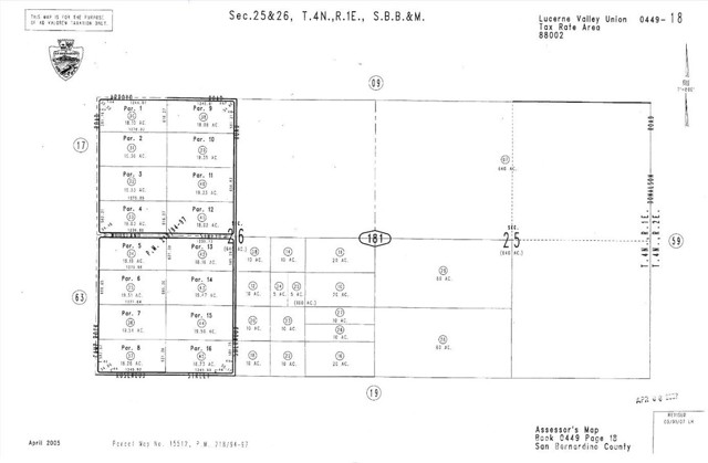 0 Dallas Avenue, Lucerne Valley, CA 