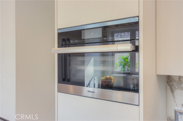 Steamer oven in this professionally appointed kitchen