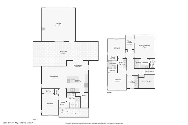 Detail Gallery Image 30 of 38 For 32691 Brunello Way, Temecula,  CA 92591 - 4 Beds | 3 Baths