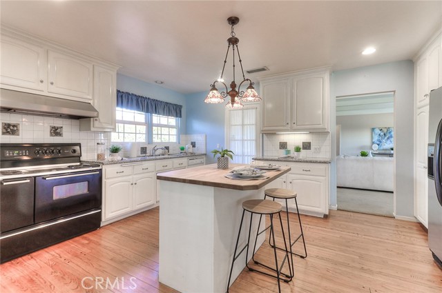 Costume cabinets and recessed lighting.