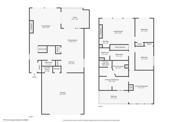 Detail Gallery Image 39 of 39 For 107 G St, Newport Beach,  CA 92661 - 3 Beds | 2/1 Baths