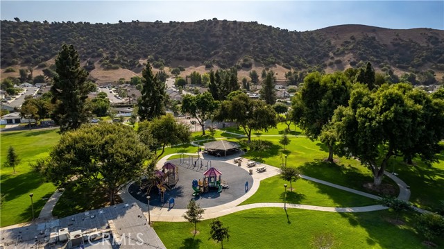 Playground at Westmont Park across the street