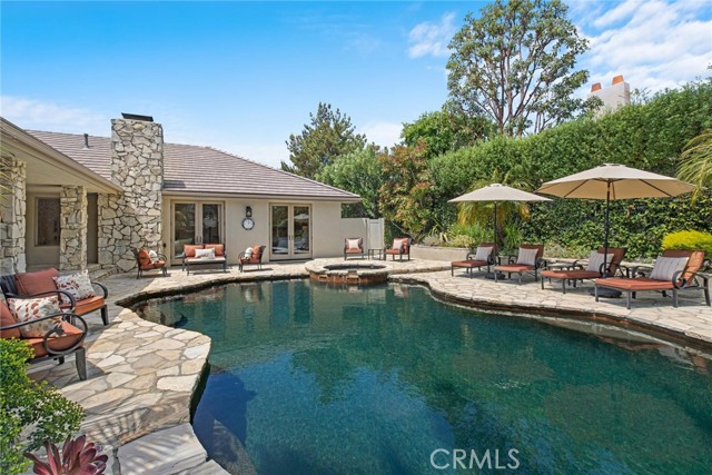 Pool View from Driveway Through Gate