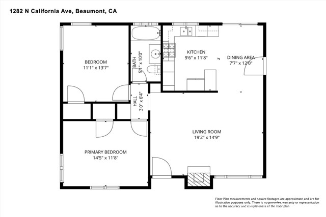 Detail Gallery Image 24 of 24 For 1282 N California, Beaumont,  CA 92223 - 2 Beds | 1 Baths