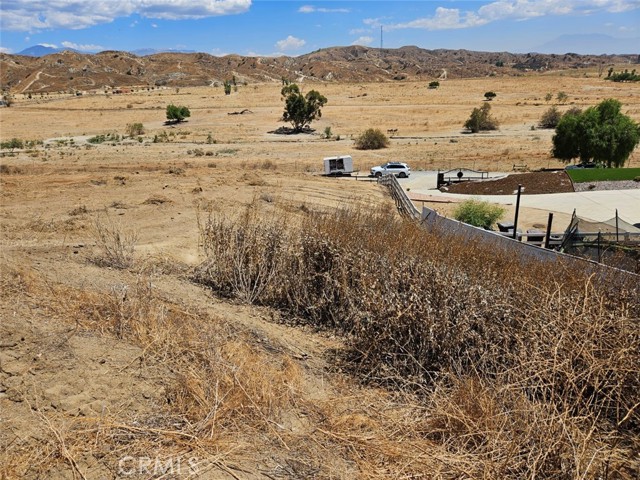 taken from a higher point on the land