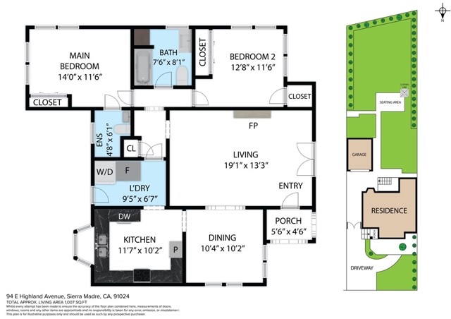 Detail Gallery Image 3 of 7 For 94 E Highland Ave, Sierra Madre,  CA 91024 - 2 Beds | 2 Baths