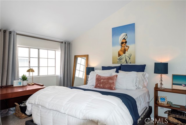 Bright light-filled bedroom