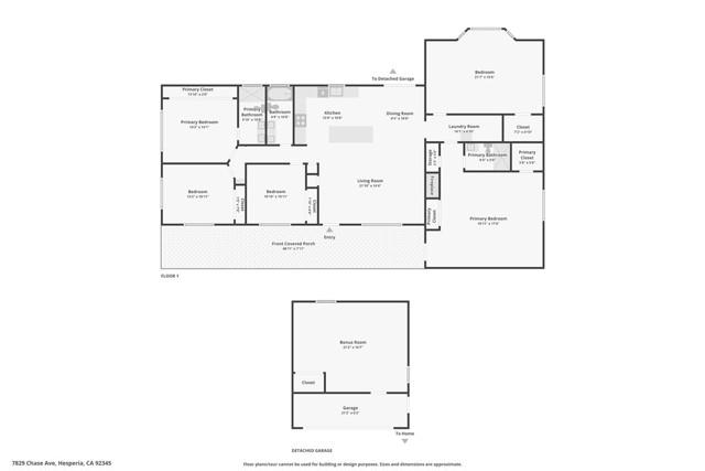 Detail Gallery Image 35 of 35 For 7829 Chase Ave, Hesperia,  CA 92345 - 5 Beds | 3 Baths