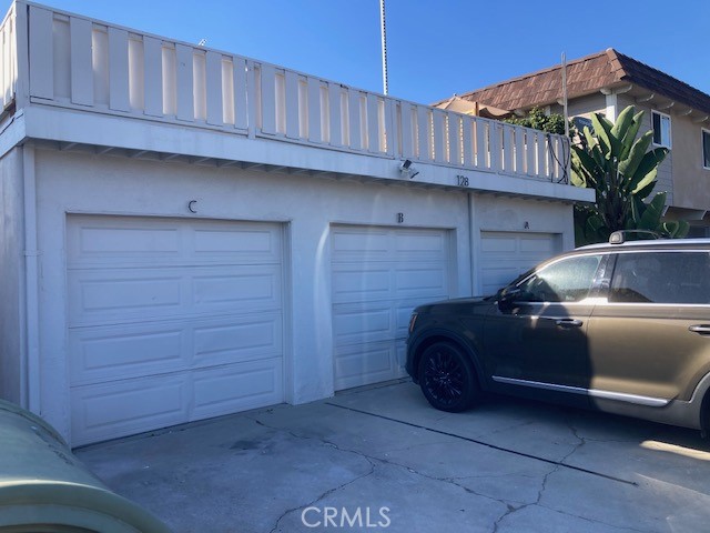 Exterior front showing garage