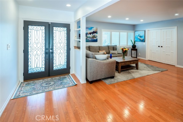 Living room at the left when you enter the house