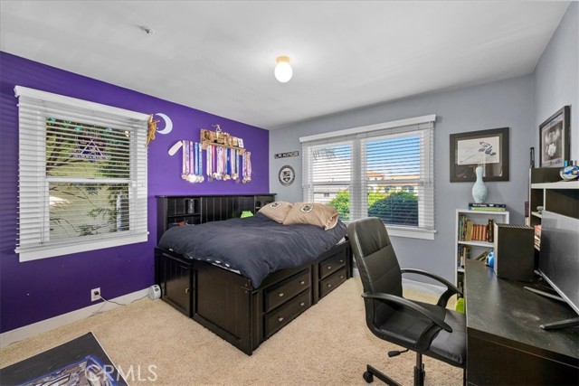 1 of 2 main floor bedrooms