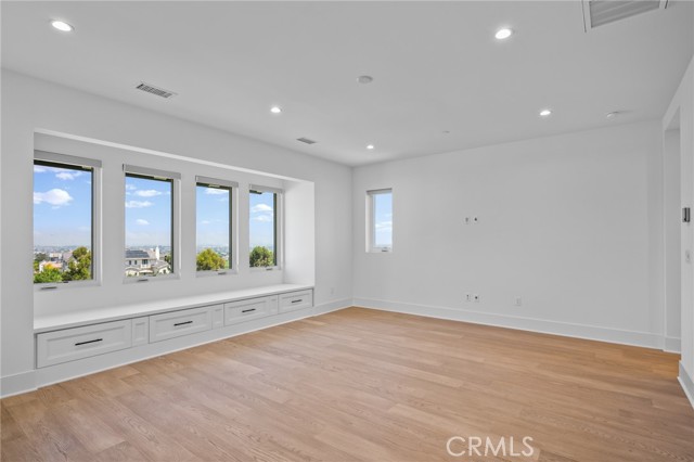 Primary bedroom with panoramic view
