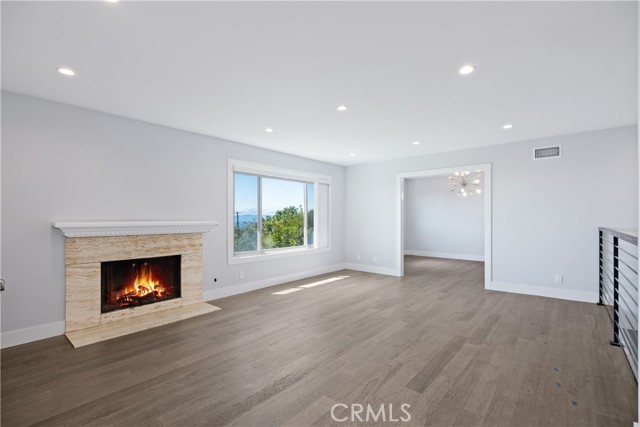 Living Room with window to Ocean View