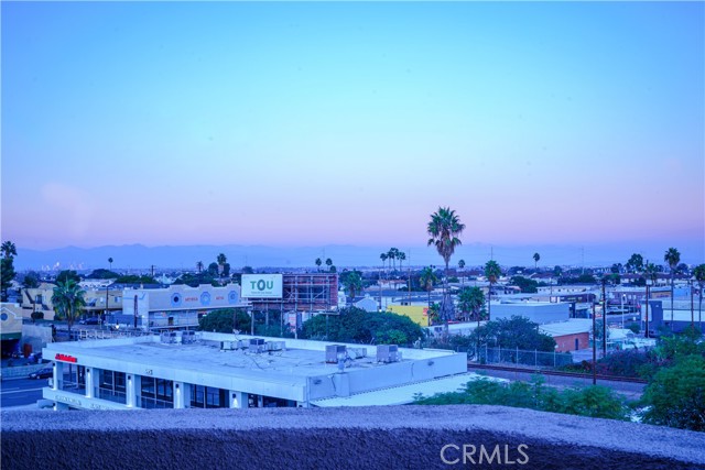 Views from the private balcony