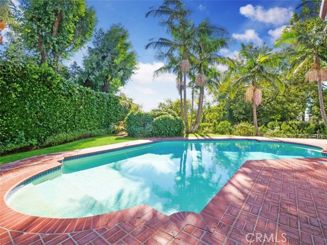 Pool in Backyard