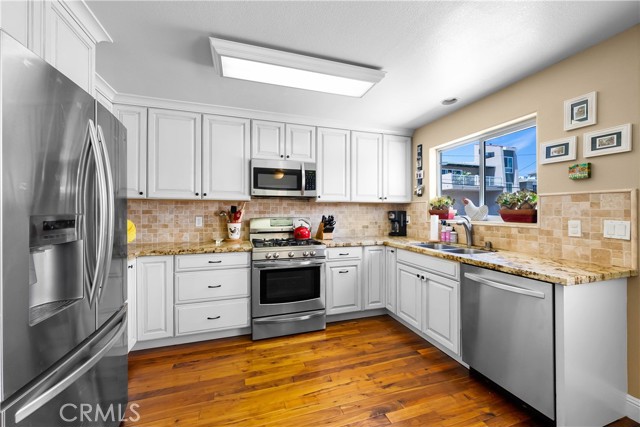 Renovated Kitchen with Stainless Appliances