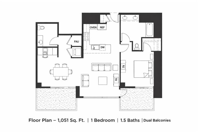 Detail Gallery Image 23 of 31 For 800 the Mark Ln #1806,  San Diego,  CA 92101 - 1 Beds | 1/1 Baths