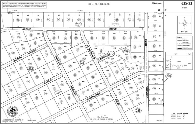 Detail Gallery Image 8 of 8 For 0 Alpine Dr, Mountain Center,  CA 92561 - – Beds | – Baths